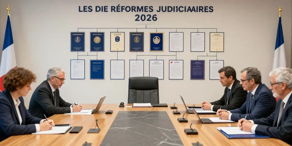 L'organigramme du ministère de la Justice révèle comment la France pilote sa machine judiciaire depuis la réforme Darmanin de 2026