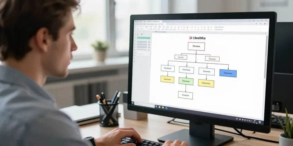 LibreOffice n'est pas Word : pourquoi votre approche habituelle échoue et comment vraiment créer un organigramme professionnel